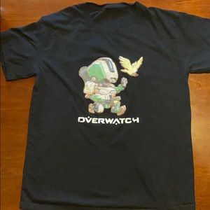 Overwatch Bastion video game T-shirt men’s